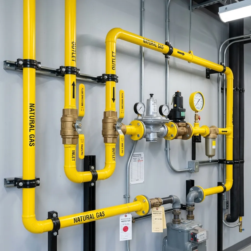 Gas Line Services Plumber in Valley Hi, OH